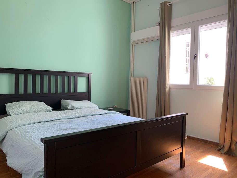 2 Bedroom Apartment 300 Meters Metro Aghios Loanis Афины Экстерьер фото